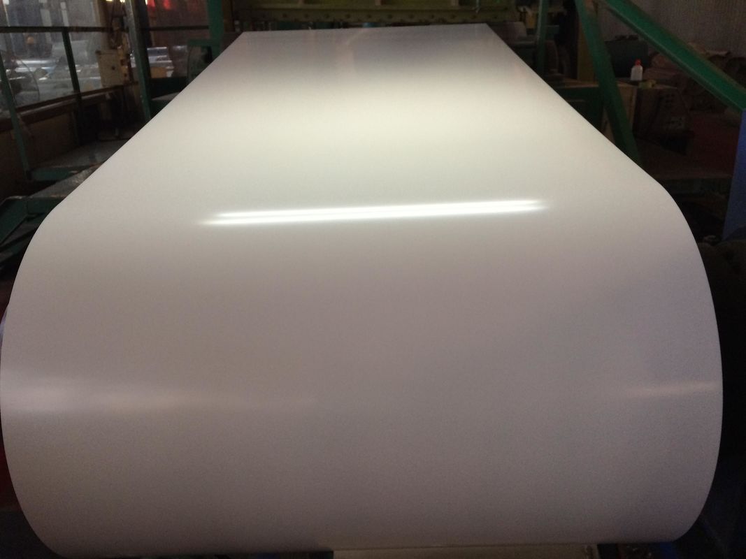 1100 3003 Kleur Met een laag bedekte Aluminiumrollen van Blad van het Polyester het Pvdf Precoated Aluminium