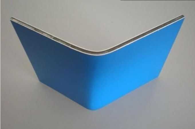 Aluminium Samengesteld Comité voor UVdruk Twee Behandelde de Polyester van Kantenkleuren