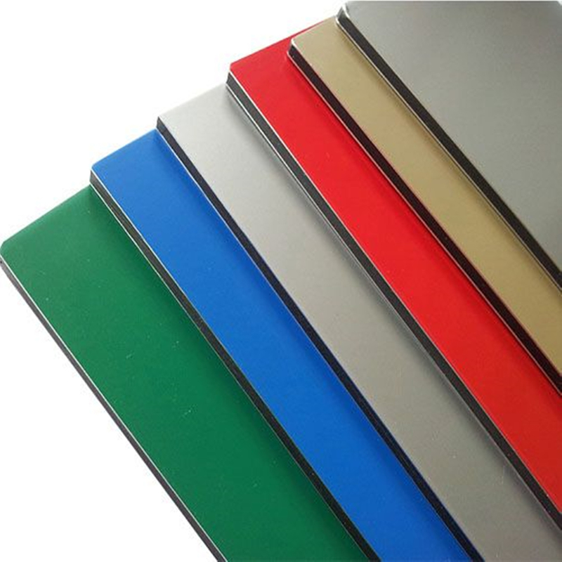 Spiegel ACP Alucobond Drawing Aluminium Composite Panel Voor Billboard Cladding Interieur Decoratie
