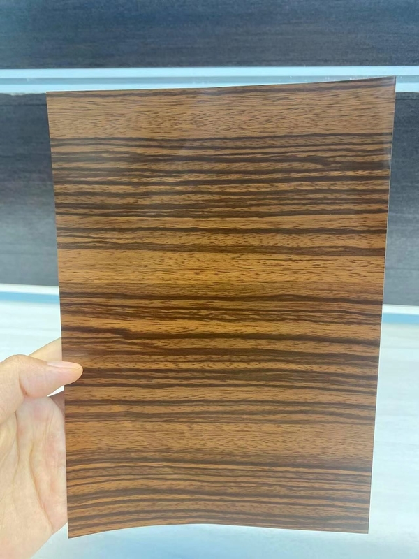 Hout Gekleurd PVDF-Aluminium Samengesteld Comité 1.57m Breedte