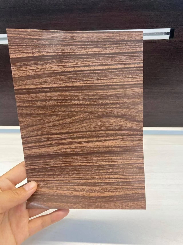 0.3mm het Samengestelde Comité van het Diktealuminium met de Houten Graniet Geborstelde Kleur van het Spiegelhuisdier