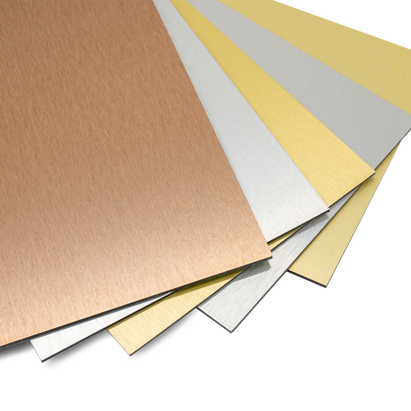 Vervaardiging Alucobond tekening Aluminium composiet paneel Voor bekleding, gordijnwandgrendels Interieur decoratie
