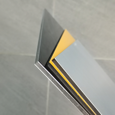 PVDF-Deklaagpe Aluminium Samengesteld Comité 0,15 Mmx 0,15 Mm voor Binnenhuisarchitectuur