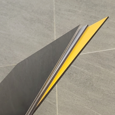 1220mm PVDF Comité van Aluminium het Samengestelde Acm voor de Bouw van Externe Muurbekleding