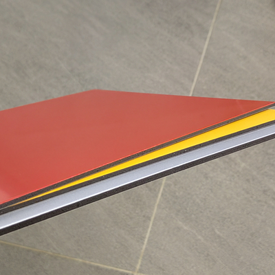 Samengesteld Comité 4mm van het sandwichpvdf Aluminium Binnenlandse Muurbekleding