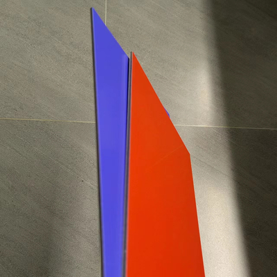 3mm Pe het Aluminium Samengestelde Comité van Acm Binnenlandse Muur Decoratieve 0.20mm*0.20mm