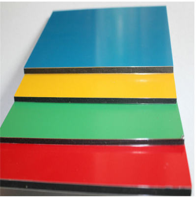 Hoogglanzend aluminiumcomposite-paneel beschermt tegen vervuiling en zorgt voor een elegante decoratie van gebouwen