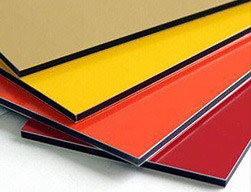 4mm ACS Aluminium Samengesteld Comité die met PVDF 2440mm voor Buitenmuurbekleding met een laag bedekken