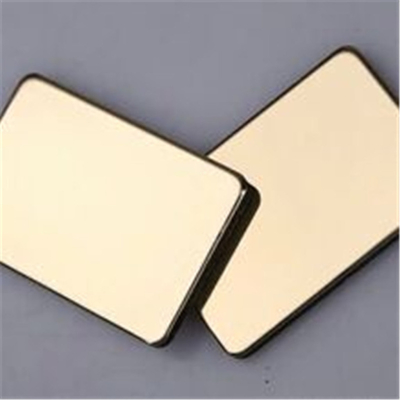 PE-gecoate aluminiumcomposite panel 3 mm - 6 mm Spiegelfabriek 2440 mm - 5000 mm Lengte