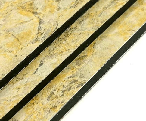 Directe fabrikant 5 mm marmeren korrel ACP/ACM hoge sterkte, niet-ontvlambaar, voor interieur decoratie van de liftcabine