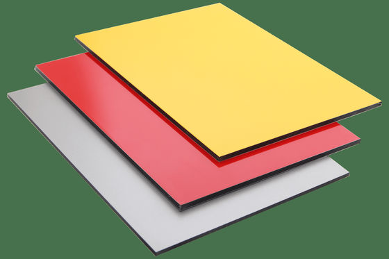 Hoogglans FEVE aluminium composiet paneel met levendige en heldere kleuren