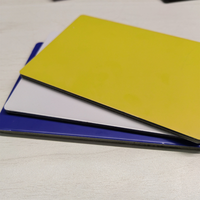 1250 mm * 3050 mm PE Aluminium Composite Panel voor gordijnwanden