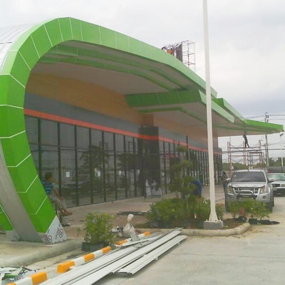 1500*5000*4mm PVDF Aluminium Composite Panel Acm voor gordijnwand en buitenbekleding