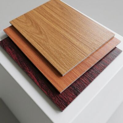 Fabrieksdirect 3mm anti-krabberende ACM/ACP PE-coating, matte afwerking voor schoolmuur en gang snel verzenden