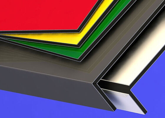ALUDONG High Gloss FEVE Aluminium Composite Panel met duurzaamheid