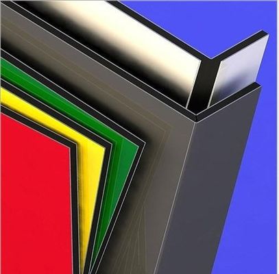 ACP Alucobond Drawing Aluminium Composite Panel For Billboard Cladding Curtain Wall Eaves Interieur decoratie