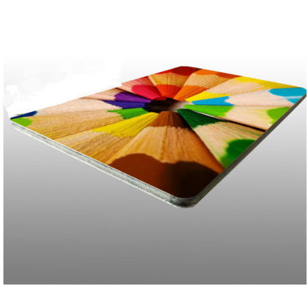 Meer dan 100 maten en kleuren UV-afdrukbare coating Aludong merk ACP aluminium samengesteld paneel voor signage decor