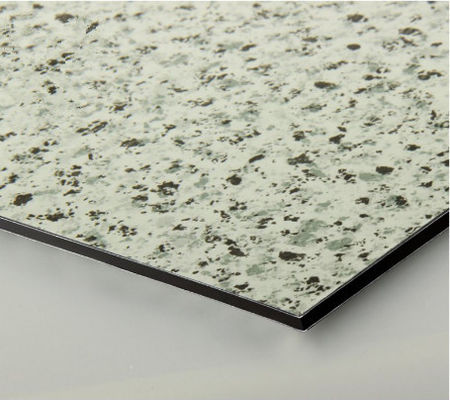 Veilige verpakking 3 mm marmernerf ACM/ACP PE PVDF-coating, eenvoudige reiniging en krasbestendig voor keukenachterwand op voorraad