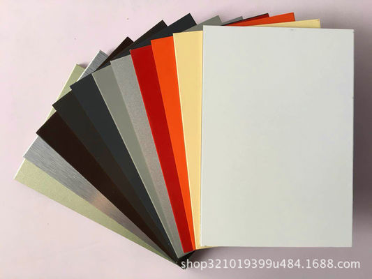 Advertentie Fascia 1250mm 1500mm PVDF ACP Alucobond Drawing Aluminium Composite Panel Voor gordijnwand schouders Innenhuis