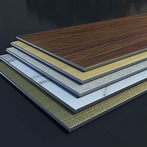 Samengestelde het Comité van het esdoorn Houten Buitenpvdf Aluminium Bekleding