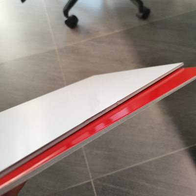 De aanplakborden polijsten PE Aluminium Samengesteld Comité voor Uithangbord en Adverterende Raad