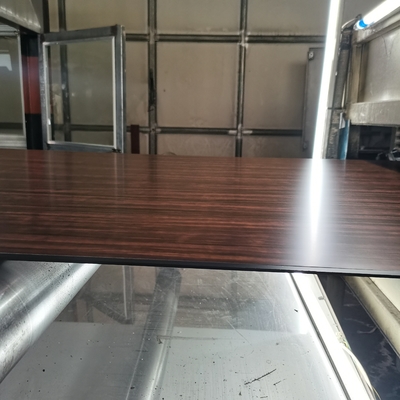 Het AluminiumBekledingspanelen 4mm van esdoorn Buitenpvdf dikte