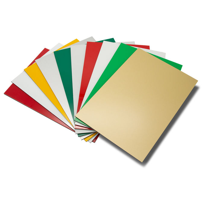 High quality mirror aluminum composite panel for outdoor building，PE coating,due to its compact molecule structure,the p